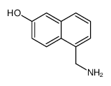 5-氨基甲基萘-2-醇结构式