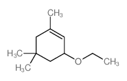 3-ethoxy-1,5,5-trimethylcyclohex-1-ene Structure
