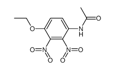 acetic acid-(4-ethoxy-2,3-dinitro-anilide) Structure