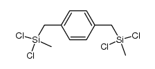 Si,Si,Si',Si'-tetrachloro-Si,Si'-dimethyl-Si,Si'-p-xylylene-bis-silane Structure