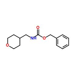 Benzyl (tetrahydro-2H-pyran-4-ylmethyl)carbamate Structure
