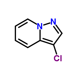 3-氯吡唑并[1,5-a]吡啶结构式