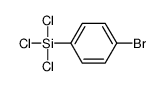 (4-bromophenyl)-trichlorosilane Structure