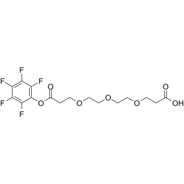 Acid-PEG3-PFP ester结构式