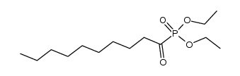 decanoyl-phosphonic acid diethyl ester结构式