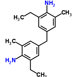 4,4'-亚甲基双(2-乙基-6-甲基苯胺)结构式