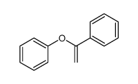1-phenoxyethenylbenzene Structure