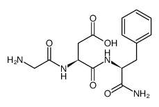 H-Gly-Asp-Phe-NH2结构式