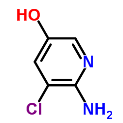 2-氨基-3-氯-5-羟基吡啶结构式