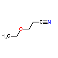 3-Ethoxypropanenitrile structure