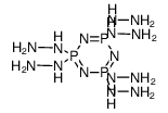 triphosphorus trinitride hexahydrazide Structure
