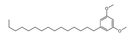 1,3-dimethoxy-5-pentadecylbenzene Structure