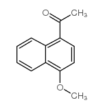 4-甲氧基萘乙酮结构式