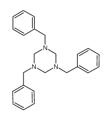 1,3,5-tribenzyl-1,3,5-triazinane Structure