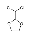2-(dichloromethyl)-1,3-dioxolane结构式