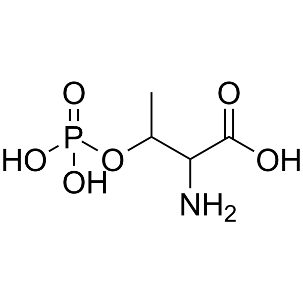 磷酸基苏氨酸结构式