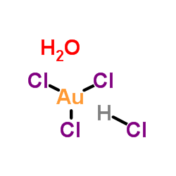 CHLOROAURIC ACID HYDRATE Structure
