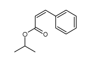 (Z)-isopropyl 3-phenylacrylate Structure