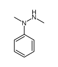 N,N'-dimethyl-N-phenylhydrazine Structure