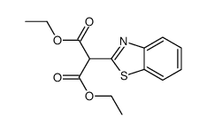 2-(苯并[d]噻唑-2-基)丙二酸二乙酯结构式