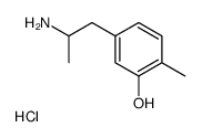5-(2-aminopropyl)-2-methylphenol,hydrochloride Structure