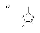 lithium,2,5-dimethyl-3H-thiophen-3-ide Structure