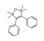 2,2,5,5-tetramethyl-3,4-diphenyl-1,2,5-oxadisilole结构式