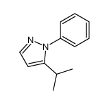 5-异丙基-1-苯基-1H-吡唑结构式