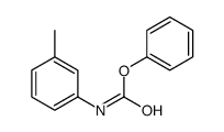 PHENYL N-(M-TOLYL)CARBAMATE Structure