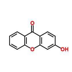 3-hydroxy-9H-9-xanthenone Structure