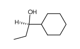 (1R)-1-cyclohexylpropan-1-ol结构式