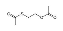 2-(acetylthio)ethyl acetate Structure