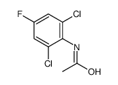 N-(2,6-Dichloro-4-fluorophenyl)acetamide Structure