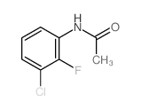 N-(3-Chloro-2-fluoro-phenyl)acetamide structure