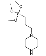 1-(Trimethoxysilyl)-3-(1-piperazyl)propane Structure