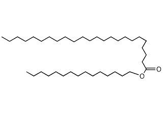 Pentadecanyl tetracosanoate Structure