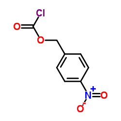 对硝基氯甲酸苄酯结构式
