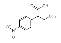 2-(4-nitrophenyl)butanoic acid Structure