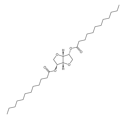 di-O-lauroyl-1,4:3,6-dianhydro-D-glucitol Structure