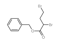 benzyl 2,4-dibromobutanoate Structure