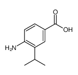 4-aMino-3-isopropylbenzoic acid Structure