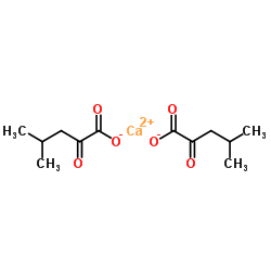 酮亮氨酸钙结构式