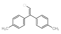 1-[2-chloro-1-(4-methylphenyl)ethenyl]-4-methyl-benzene Structure
