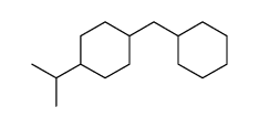 1-(Cyclohexylmethyl)-4-(1-methylethyl)cyclohexane结构式