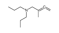 2-methyl-N,N-dipropylbuta-2,3-dien-1-amine Structure