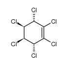 (36/45)-hexachlorocyclohexene Structure