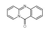 11H-吡啶并[2,1-b]喹唑啉-11-酮结构式