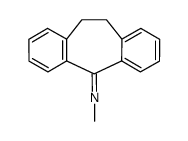 N-methyl-10,11-dihydro-5H-dibenzo(a,d)cyclohepten-5-imine Structure