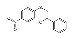 N-(4-nitrophenyl)sulfanylbenzamide结构式