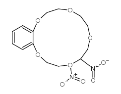 4,5-dinitrobenzo-15-crown-5 Structure